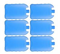 iplusmile 6piezas Caja de Cristales de Hielo para Ventilador de Aire Acondicionado de Hielo Portátiles Reutilizables para Nevera Fiambrera o Mochila