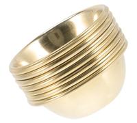 iplusmile 7 piezas Cuenco Budista de Latón para Ofrendas Cuencos Pequeños Tazas de Agua para Decoración para Hogar y Templos Resistente y Portátil