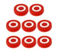 iplusmile 8 Amortiguadores de Silicona para Raquetas de Tenis Antivibradores Redondos para Mejor Estabilidad del Golpe y Partidos Competitivos