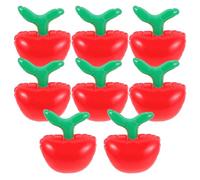 iplusmile 8 Piezas Globos Inflables de Manzana PVC Resistentes para Decoración Escolar y Fiesta Infantil para Primer Día de Clases y Centro de Mesa Temática Frutal