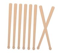 iplusmile 8 Piezas Palos de Madera para Batería Infantil con Diseño Antideslizante Resistentes para Batería Electrónica Tambor de y Práctica Diaria