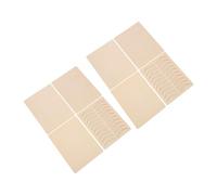 iplusmile 8 piezas Práctica Sintética Realista para y Práctica Portátil para Formación Salón y Escuela Similar sin Tinta Requerida Set Profesional