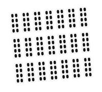 iplusmile 80pares Almohadillas Nasales para Gafas de Espuma Cómoda Adhesivas y Antideslizantes Uso Diario Actividades Interiores