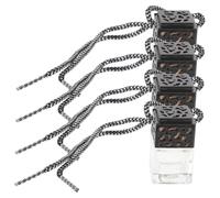 iplusmile 8piezas Botella De Perfume Para Auto Difusor Colgante De Ambientador Recargable Tapón De Decoración Elegante Para Vehículos y Oficinas