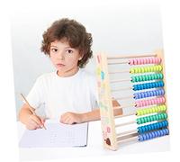 iplusmile Abaco de Madera Educativo Multifuncional con Pizarra para Dibujo Herramienta Matemáticas Infantil con Pintura al Agua y Resistente para Niñas de Primaria