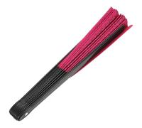iplusmile Abanico Grande Plegable de Bambú para Fiesta Rave y Edm Abanico de Mano Estilo Chino Color Rosa Accesorio Ligero y Resistente para Baile y Eventos al Aire Libre