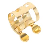 iplusmile Abrazadera para Saxofón Accesorio de Instrumento de Viento Clip de Boquilla de Duradera y Estable Compatible con Múltiples Modelos y