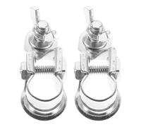 iplusmile Abrazaderas de Terminales de Batería para Coche Aplicables Par de Conectores de Desconexión Rápida de Gran Diámetro Clips para Cable Eléctrico Conexión a Tierra Compatibles