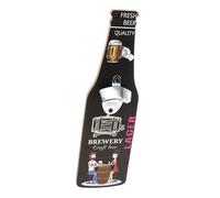 iplusmile Abridor Botellas Pared Vintage Abrebotellas Cerveza Pared Diseño Botella Decorativo para Cocina y Bar Fácil y Esfuerzo Material Seguro para y Restaurante