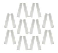 iplusmile Abridor de Ampollas para Frascos de Vidrio 20 Piezas, Material Abs Blanco, Fácil de Usar y Evita Cristales Rotos para Clínicas y Salones de Belleza