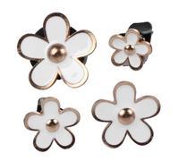 iplusmile Accesorios De Coche 4 Piezas Clip De Aromaterapia De Flores Difusor De Aroma De Coche Aire Decoracion Miniatura Adorno Vehicular Decoración Planchar Decoraciones Auto