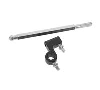 iplusmile Accesorios para Batería de Doble Pedal Soporte de Maza de Bombo Metálico Bielas para Pedal Doble Clips de Montaje para Bombo para Práctica Diaria