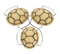 iplusmile Accesorios para Disfraces de Tortuga de EVA Beige 3 Piezas Adultos Caparazón Ligero y Seguro para Fiestas Cosplay y Representaciones Teatrales