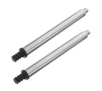 iplusmile Adaptador de Mango para Escobilla 2 Piezas Accesorio de Acero Inoxidable Conector de Tornillo Recambio para Cepillo de Inodoro Varilla Inferior Uso Doméstico