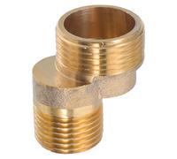 iplusmile Adaptador Excéntrico de Cobre para Grifo de Bañera, Tornillo Excéntrico de 35 MM Pie Curvo en Ángulo, Accesorio Durable para Instalación de Codo de Salida de Ducha en Suministros