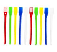 iplusmile Agitador de Pintura y Pigmentos 20 Varillas de Plástico Multicolor Reutilizables para Artistas Útiles para Combinar Pegamento Líquidos y Manualidades