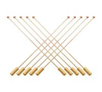 iplusmile Alfileres Largos De Acero Inoxidable Para Broches y Solapas, 10 Piezas De 90 Mm Para Arreglos De Boda y Uso Versátil