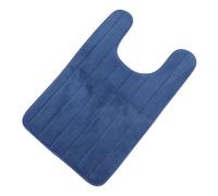 iplusmile Alfombrilla De Inodoro Sencilla Cojín para Pies Forma Alfombrilla Antideslizante para Inodoro Baño Material Cómodo y Resistente para Uso Diario Casa