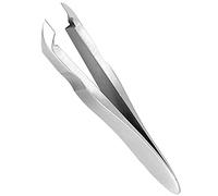 iplusmile Alicates Cortacutículas de Acero Inoxidable Plata para Manicura, Herramienta Profesional para Recortar Uñas y Eliminar Piel Muerta Precisión