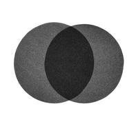 iplusmile Almohadilla para Salpicaduras de Aceite Redonda 40 Cm, Esponja Filtrante Delgada Resistente al Calor, 2 Piezas para Drenaje y Cambio de Aceite en Taller Automotriz