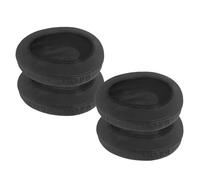 iplusmile Almohadillas de Espuma Suave Negras para Auriculares 4 Unidades Repuestos Cancelación de Ruido Compatibles Auriculares de Oficina Cómodas y Antideslizantes para Uso Diario