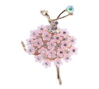 iplusmile Ambientador Para Coche Forma De Bailarina Difusor De Aroma Para Coche De Color Rosa Clip De Perfume Para Rejillas De Ventilación Del Perfume Para Adecuado Para Viajes Diarios