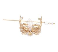 iplusmile Ancient Style Chinese Hair Stick Pin With Faux Pearls Comfortable And Sturdy Hanfu Hair Chopstick For Bridal Wedding And Daily Wear