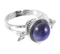 iplusmile Anillo Ajustable Que Cambia de Color Según el Estado de Ánimo Diseño de Flecha Atravesando Corazón Joyería de Fantasía para Mujer y Adolescentes Obsequio Adecuado para San