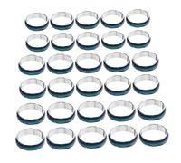 iplusmile Anillos De Humor Que Cambian Color 16-20mm 50 Unidades Mixtas Para Mujer Niños Moda Estados De Ánimo Temperatura Corporal