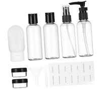 iplusmile Artículos De Tocador Botellas De Viaje Vacías Para Cuidado Piel Contenedores De Viaje Para Tocador Botella De Plastico Spray Dispensador Crema Pulverizador De Spray Plastico Reutil