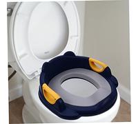 iplusmile Asiento de Entrenamiento Infantil para Wc Anillo de PU Antideslizante y Cómodo Cojín Acolchado Extraíble para Niñas Asiento Resistente y Fácil de Limpiar