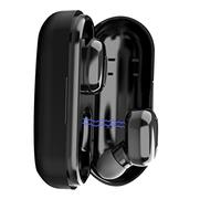 iplusmile Auriculares Inalámbricos Binaurales con Estéreo de Alta Definición Diseño para y Negro