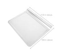 iplusmile Bandeja de Goteo para Horno Eléctrico Bandeja Metálica para Aceite y Resistente para Hornear Asar y Repostería Utensilio de Cocina Multifuncional
