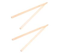 iplusmile Baquetas De Madera De Arce Cortas Para Niños, Tamaño 295x14 Mm, Paquete De 4 Piezas, Prácticas Para Batería, Tambor Jazz y Percusión Infantil