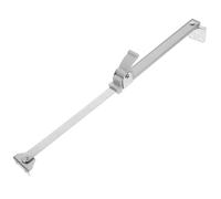 iplusmile Barra de Seguridad Telescópica de Aluminio para Ventanas Abatibles Limitador Ajustable para Control de Apertura Herraje de Sujeción Color Plateado Soporte de Ángulo Fijo