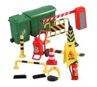 iplusmile Barreras de Tráfico y Conos de Colores para Educativos Infantiles para Simular y Aprender Seguridad Vial Casa o Escuela