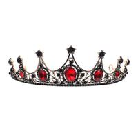 iplusmile Barroca Negra para Mujer Diadema Nupcial Ligera de Aleación Ecológica Tocado para Boda y Fiesta Accesorio para Cabello Cómodo y Elegante