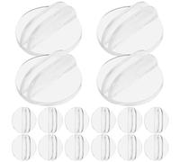 iplusmile Bases Redondas para Soporte de Mesa 100 para Tarjetas de Juego de Resina Transparente , Clips de Plástico Resistentes y Antideslizantes en Juegos de Mesa