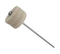 iplusmile Batidor de Pedal Doble para Batería con Cabeza de Fieltro Mango de Acero Resistente y Diseño Clásico Accesorio Profesional para Instrumentos de Percusión y Recambio para Caja y