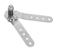 iplusmile Bisagra de Resorte Ajustable para Sofá Cama Soporte Metálico Plateado de Dos Secciones Herrajes para Muebles Función Reclinable y Uso en Cabezal de Sofá