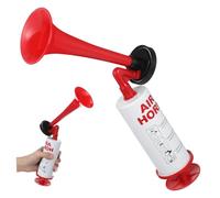 iplusmile Bocina Manual de Aire con Bomba para Deportivas Eventos y Celebraciones Color Rojo de Usar