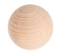 iplusmile Bolas De Croquet De Madera Natural 7,5 Cm Esfera Sin Tratar Pelota De Ejercicio Ergonómica para Césped Juego Al Aire Libre Ocio Familiar