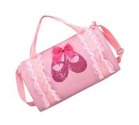 iplusmile Bolsa de Danza para Niñas Mochila Ligera con Gran Capacidad Diseño Compacto para con Patrón de Zapatillas de Baile Princesa Portátil y Versátil