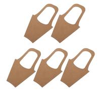 iplusmile Bolsa de Papel Kraft para Ramos de Flores Pequeña, 5 Unidades, Asas Resistentes, Adecuado para Embalaje de Flores y Plantas, Uso en Floristería y Regalos de Comunión
