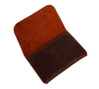 iplusmile Bolsa De Pasaporte De Piel De Vaca para Hombre Porta Pasaporte Tarjetero Funda para Guardar Billetes para Viajes Internacionales