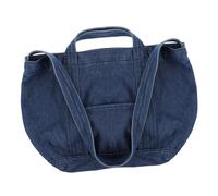 iplusmile Bolsa de Tela de Mezclilla Retro de Gran Capacidad para Mujer Bolso Hombro Diseño y Portátil para