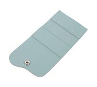 iplusmile Bolsa Organizadora para Puntas de Taladro de Uñas Compartimentos Resistente y Compacta para Salón y Uso Doméstico Color Azul