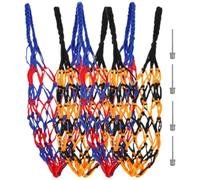 iplusmile Bolsa Portátil y Diseño Práctico Estructura Estable de Malla de Nylon para Balones de Baloncesto y Voleibol para Almacenamiento Deportivo