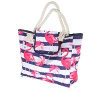 iplusmile Bolso Flamingo Bolso De Playa Tipo Tote Para Mujer Grande Estampado De Flamencos Para Vacaciones y Compras