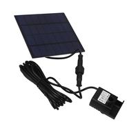 iplusmile Bomba Solar Miniatura para Jardín Fuente Exterior Automática Decoración para Estanques y Baños de Aves Consumo para de Peces y Circulación de Agua
